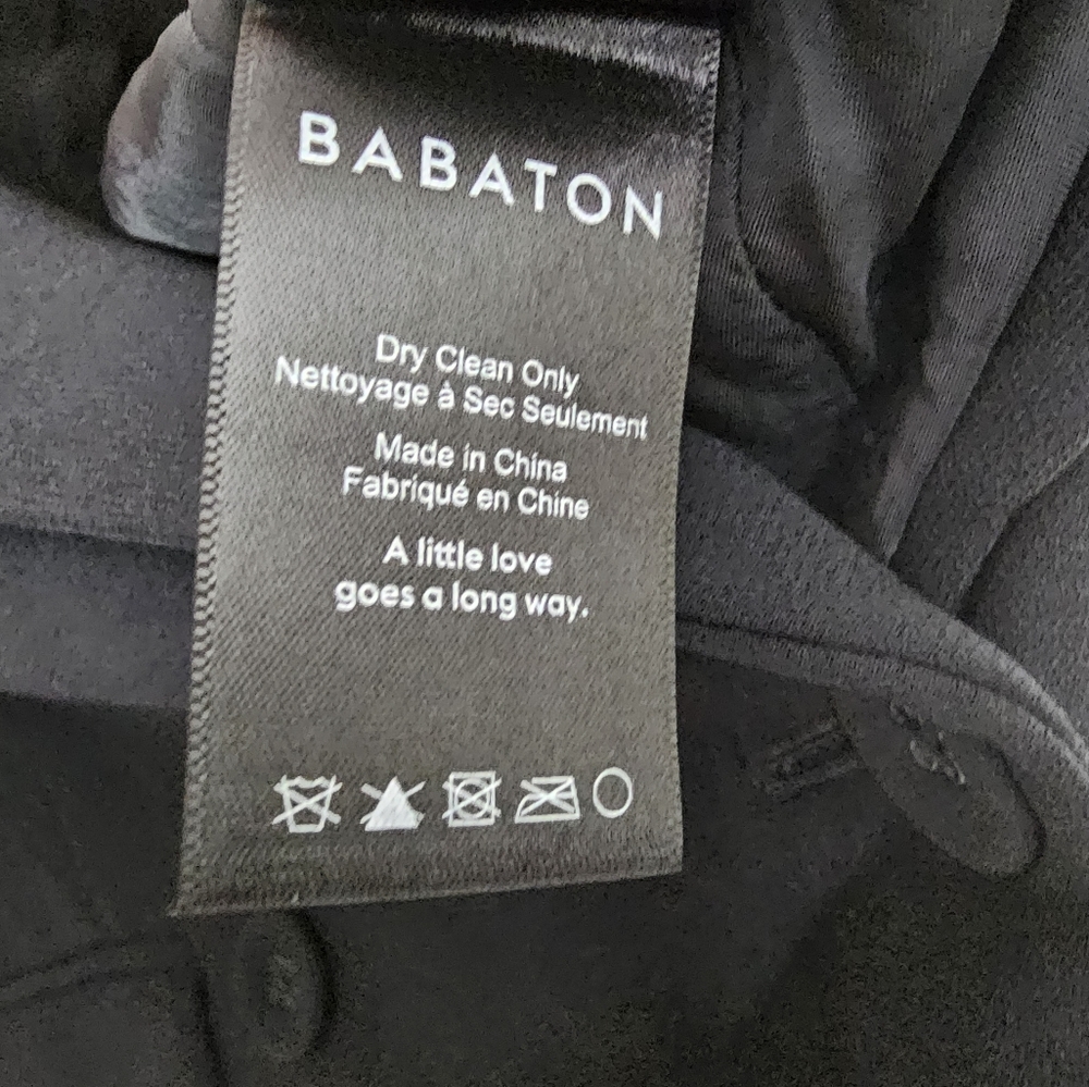 Aritzia Babaton Amell Blazer Black Double Breasted Long Lined Size 0 - Picture 5 of 9